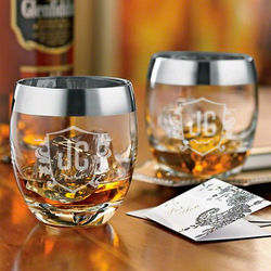 Colchester Engraved Simply Class Whiskey Glasses