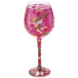 Cupid's Bow Super Bling Wine Glass