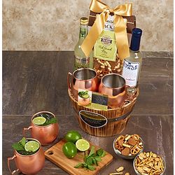 Moscow Mule Cocktail Gift Basket