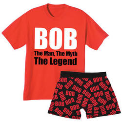 Bob: The Man, the Myth, the Legend Sleepware Gift Set