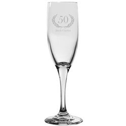 Personalized Modern Anniversary Flute