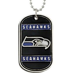 Seattle Seahawks Team Dog Tag Necklace