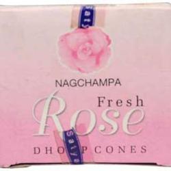 Fresh Rose Incense Cones