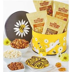 Life's Bee-Autiful Snacks Hat Gift Box - You Are Bee-Autiful Tag