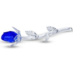 Blue Rose Crystal Figurine