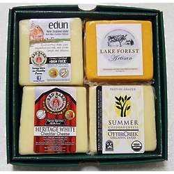 Wisconsin Cheddar Cheese Gift Box