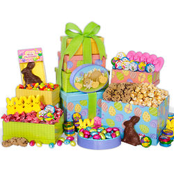 Happy Easter Gourmet Gift Tower