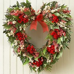 Preserved Heart Wreath