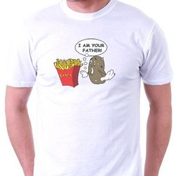 I Am Your Father Tater and Fries T-Shirt