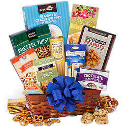 Men's Cookies and Trail Mix Gourmet Basket