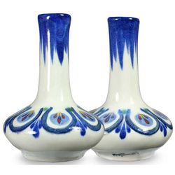 Blue Atitlan Ceramic Vases