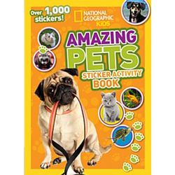 National Geographic Kids Amazing Pets Sticker Activity Book