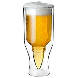 Bullet Beer Glass