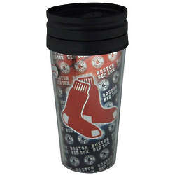Boston Red Sox Wrap-Around Logo Travel Mug