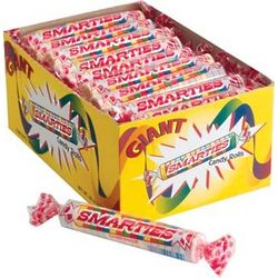 Smarties Giant Candy Rolls