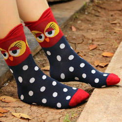 Don't Wanna Be Owl By Myself Socks
