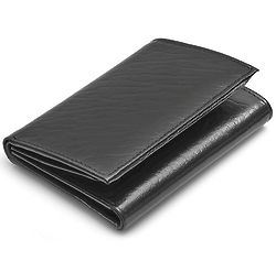 Men's Trifold Wallet With Double ID Windows