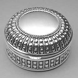 Engraved Beaded Jewelry Box