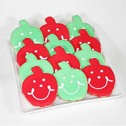 Teacher's Apple Smiley Cookies