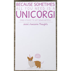 All You Need Is a Unicorgi Note Pad