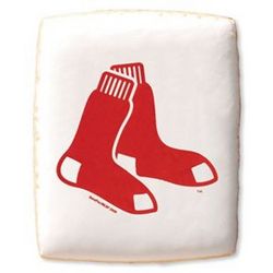 Boston Red Sox Shortbread Cookies