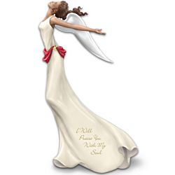 I Will Praise You with My Soul Angel Figurine