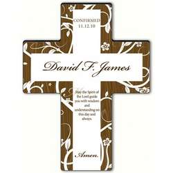 Personalized Holy Spirit Confirmation Tree of Life Cross