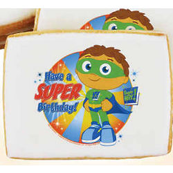 Super Why Super Birthday Cookies