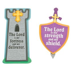 The Lord Is My Strength and My Shield Magnet Craft Kit