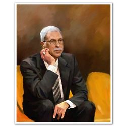 Phil Jackson 8x10 Giclee Print from Oil Painting