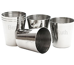 Personalized Stainless Steel Shot Glass