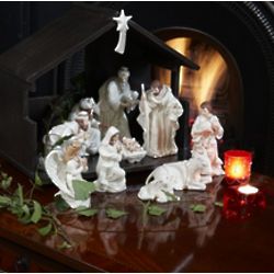 Belleek Nativity Set