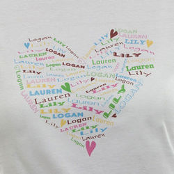 Her Heart of Love Personalized Tank Top