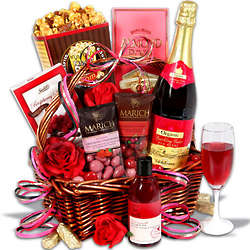 Romantic Evening Gourmet Gift Basket