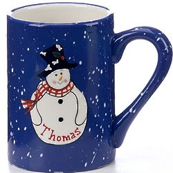 Personalized Snowman Mug