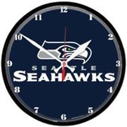 Seattle Seahawks 12'' Round Wall Clock