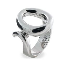 Tiffany Inspired Sterling Silver Sevillana O Ring