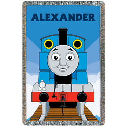 Thomas and Friends Clouds Printed Throw Blanket