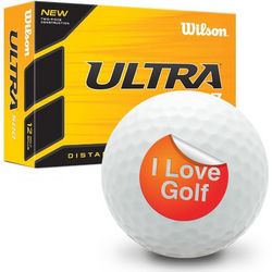 I Love Golf Ultra Ultimate Distance Golf Balls