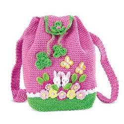 Easter Crocheted Backpack