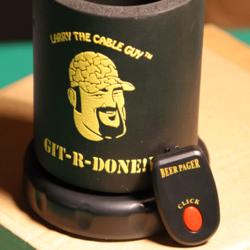 Larry the Cable Guy Beer Pager