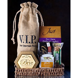 VIP Wine Gift Basket