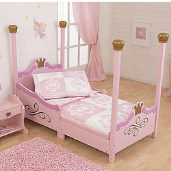 Pink Princess Toddler Bed
