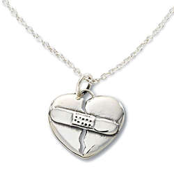 Sterling Silver Love Heals Necklace