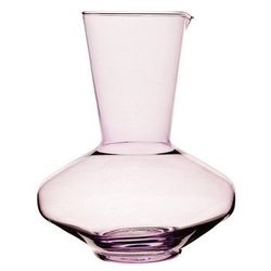 Blown Glass Spectra Carafe in Pink