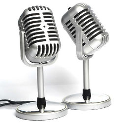 Classic Microphone for Online Conferences and Calls