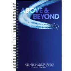 Above & Beyond Jets Spiral Notebook