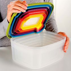 6 Nesting Food Storage Containers