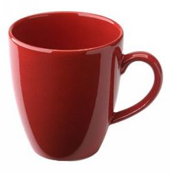Set of 4 Cherry Red Caffelatte Cups