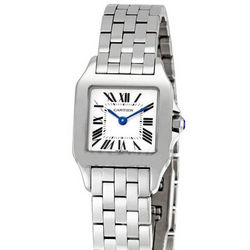 Ladies Cartier Santos Demoiselle Steel Watch